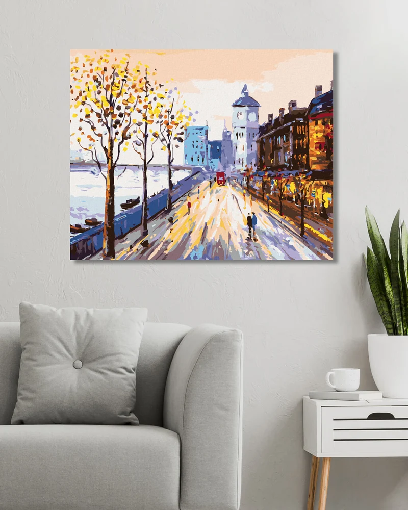Diamond painting - STRASSEN LONDONS
