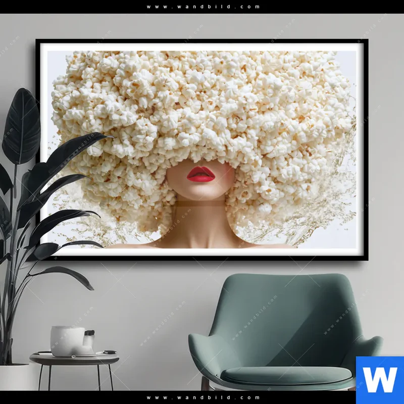 Poster | Crazy Popcorn Hair | Querformat