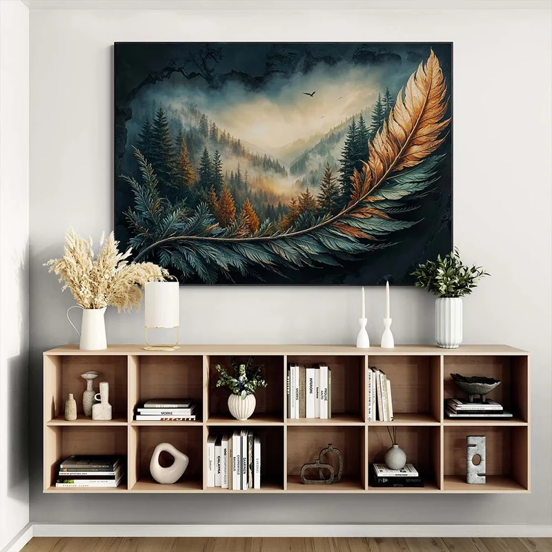 5D Diamond Painting - Mystische Feder