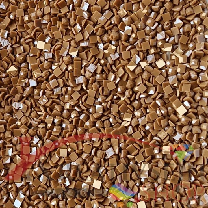DMC 869 Hazelnut Brown VY DK - eckige Steine - Diamond Painting