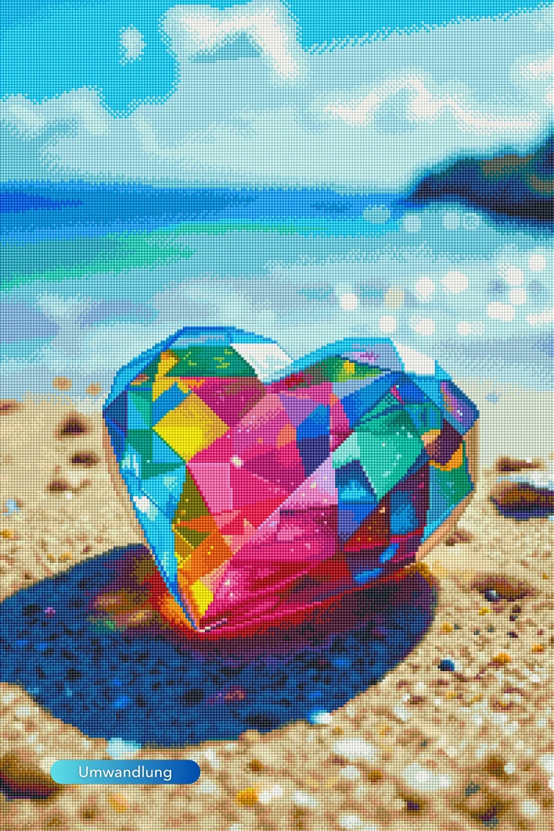 Diamond Painting - Crystal Heart