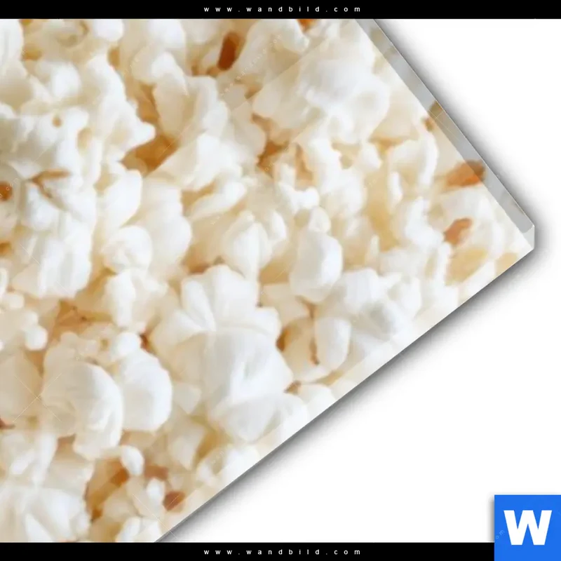 Acrylglasbild | Crazy Popcorn Hair | Schmal