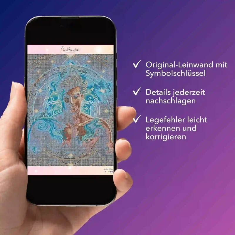 Digitale Bildmappe - Sternzeichen Wassermann "Limited Edition"