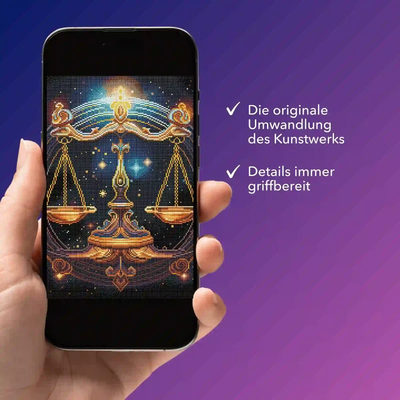 Digitale Bildmappe - Sternzeichen Waage "Limited Edition"