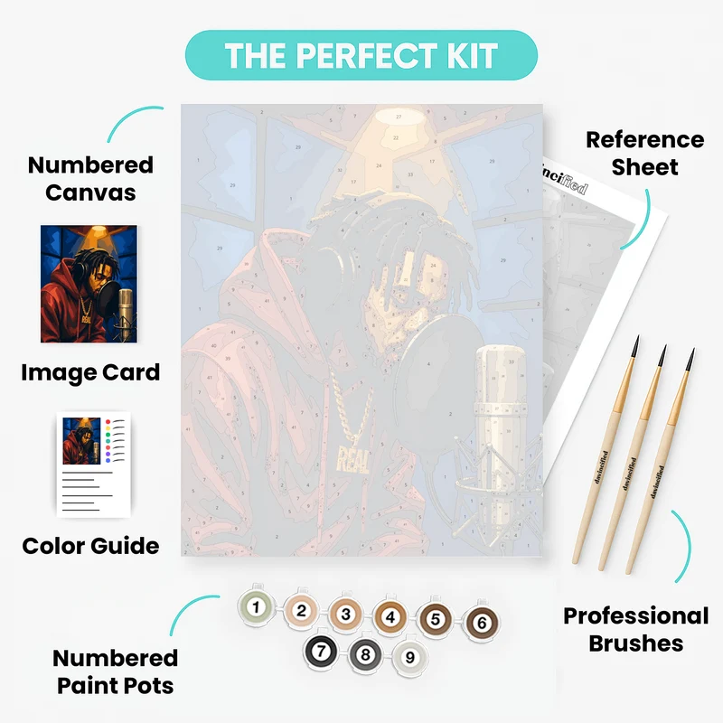 Studio Flow Real - Paint by Numbers Kit