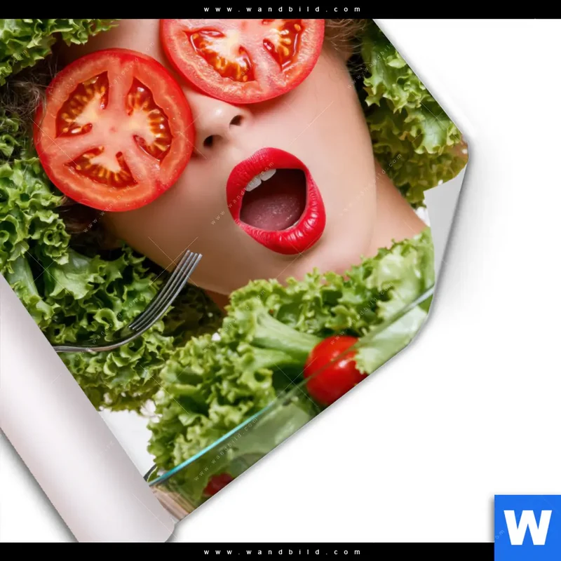 Poster | Salat Diva | Quadrat