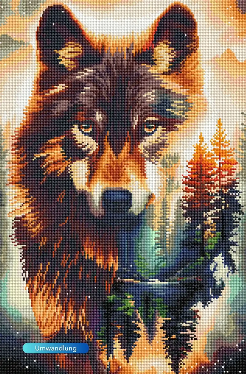 Diamond Painting - Geist des Waldes