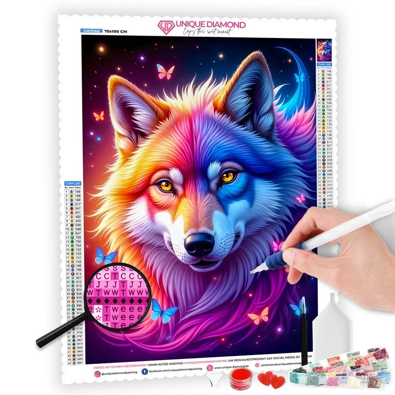 5D Diamond Painting – Aurora Spirit