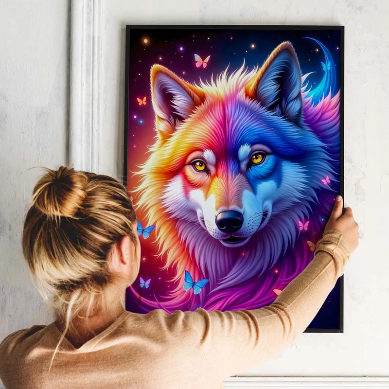 5D Diamond Painting – Aurora Spirit