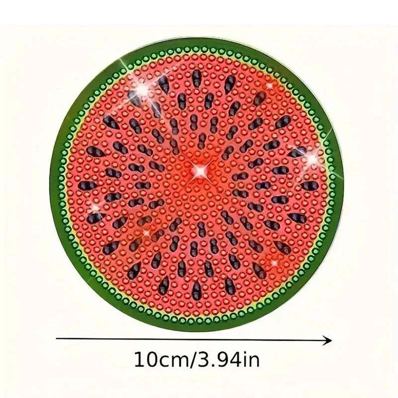 5D Diamond Painting Untersetzer – Fruchtige Frische