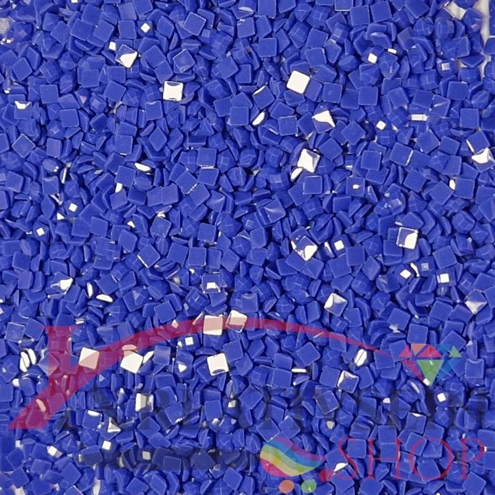 DMC 820 Royal Blue VY DK - eckige Steine - Diamond Painting