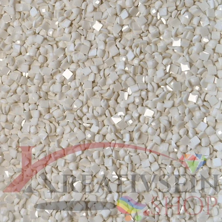 DMC 762 Pearl Grey VY LT - eckige Steine - Diamond Painting