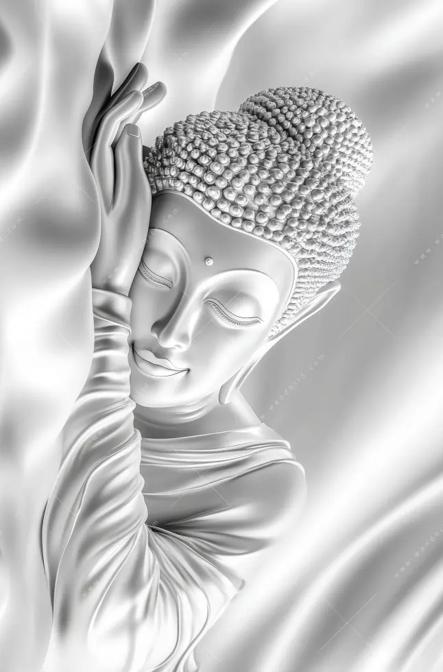 Wechselmotiv | Buddha - Stille des Erwachens | Hochformat