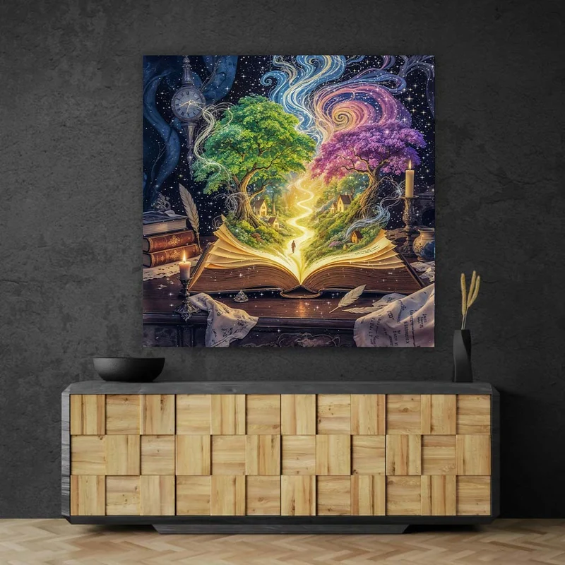 5D Diamond Painting – Pfad der Geschichten