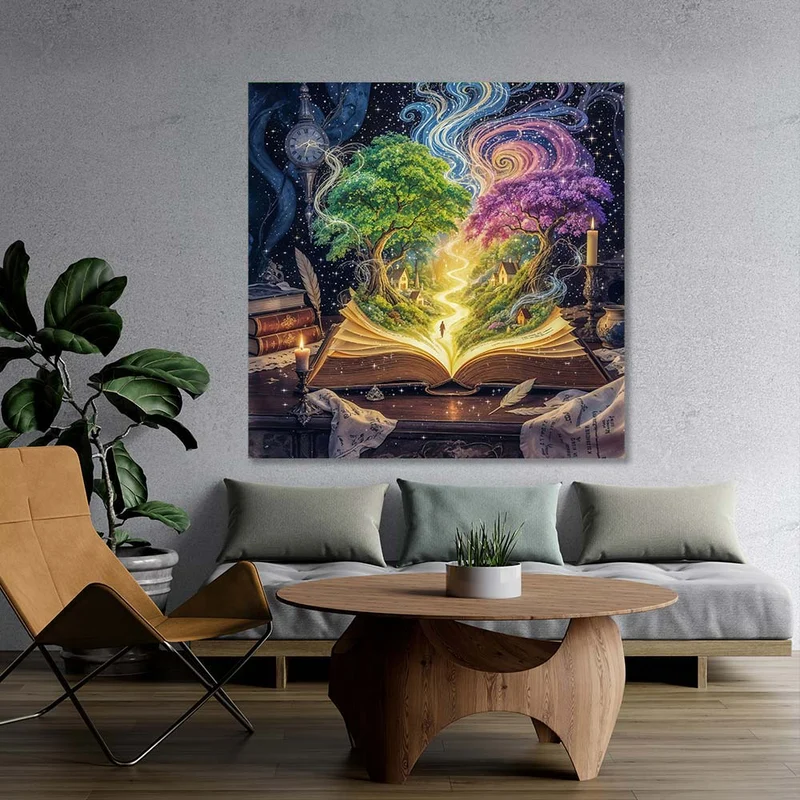 5D Diamond Painting – Pfad der Geschichten