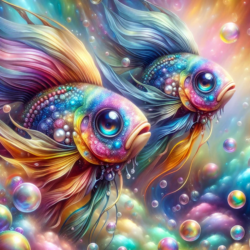 5D Diamond Painting – Regenbogen der Tiefe