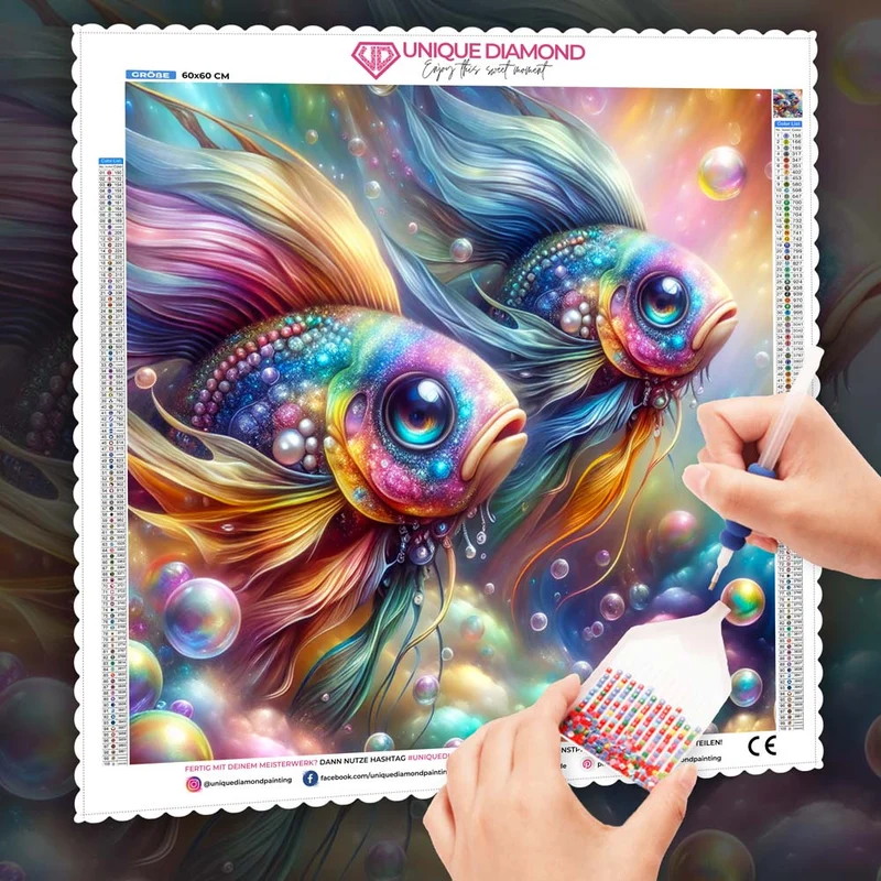 5D Diamond Painting – Regenbogen der Tiefe
