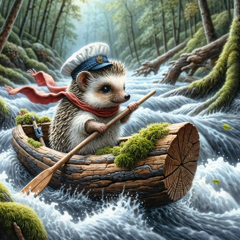 5D Diamond Painting – Käpt’n Stachel auf großer Fahrt