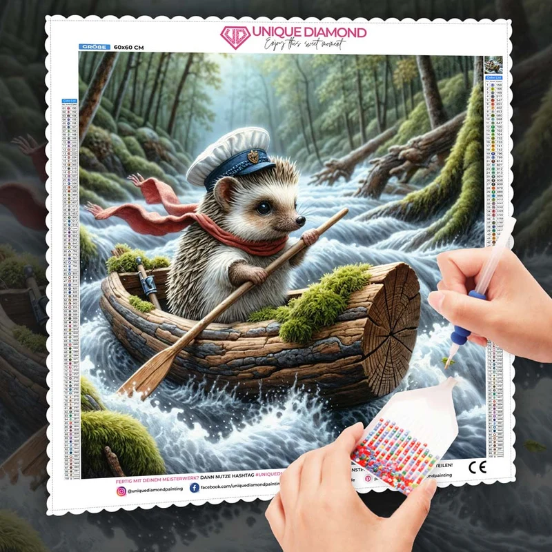 5D Diamond Painting – Käpt’n Stachel auf großer Fahrt
