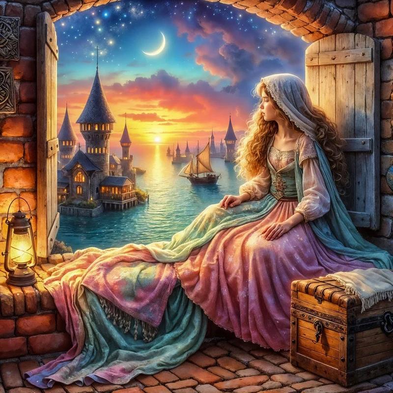 5D Diamond Painting – Melodie des Sonnenmonds