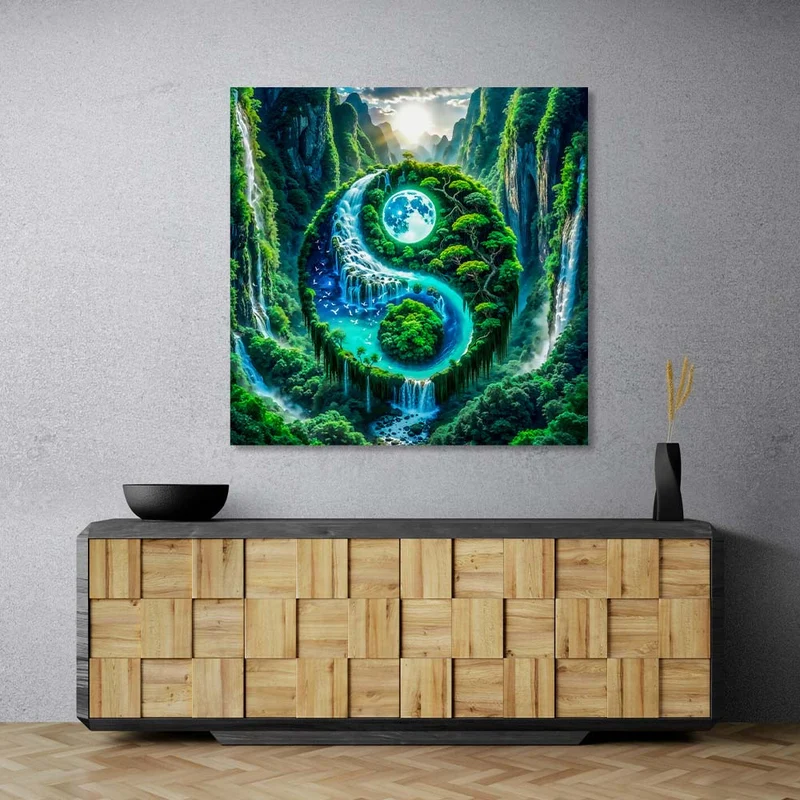5D Diamond Painting – Gleichgewicht der Elemente
