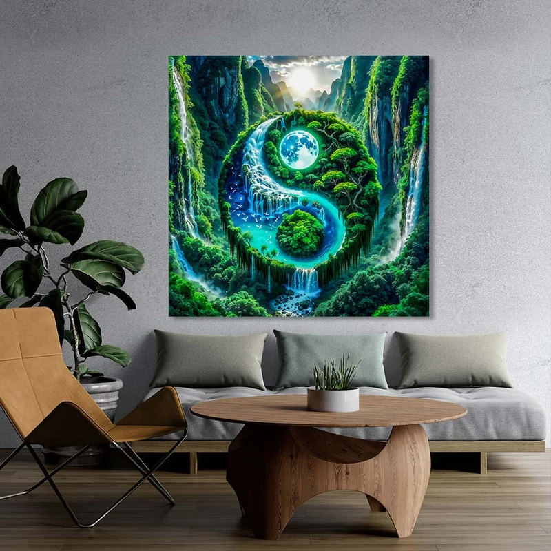 5D Diamond Painting – Gleichgewicht der Elemente