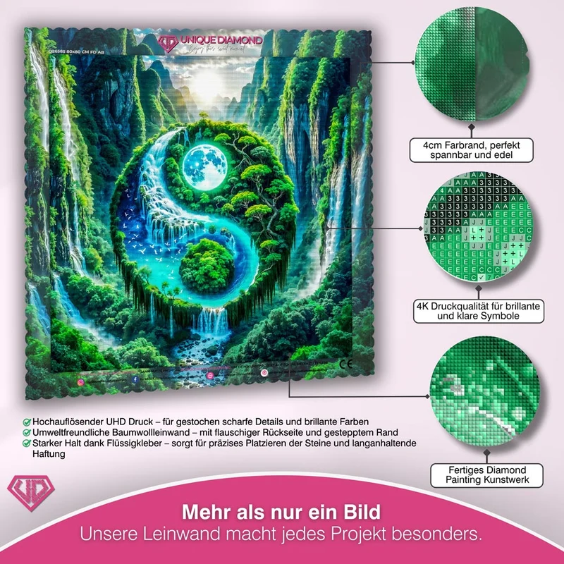 5D Diamond Painting – Gleichgewicht der Elemente