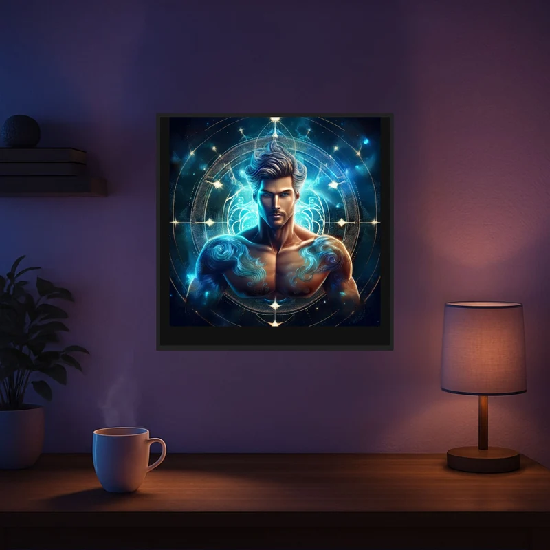 Diamond Painting - Sternzeichen Wassermann "Limited Edition"