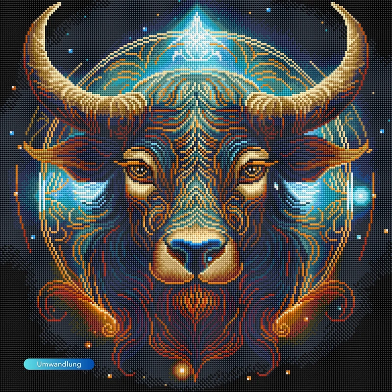 Diamond Painting - Sternzeichen Stier "Limited Edition"