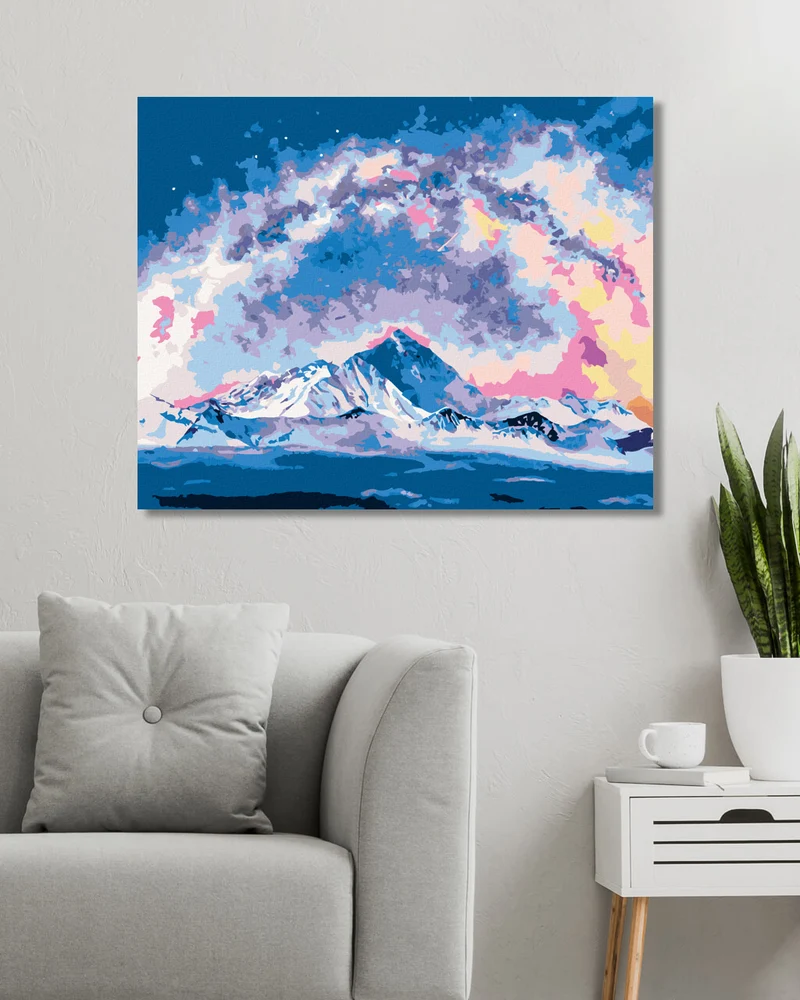 Diamond painting - MOUNT EVEREST UNTER DER MILCHSTRASSE