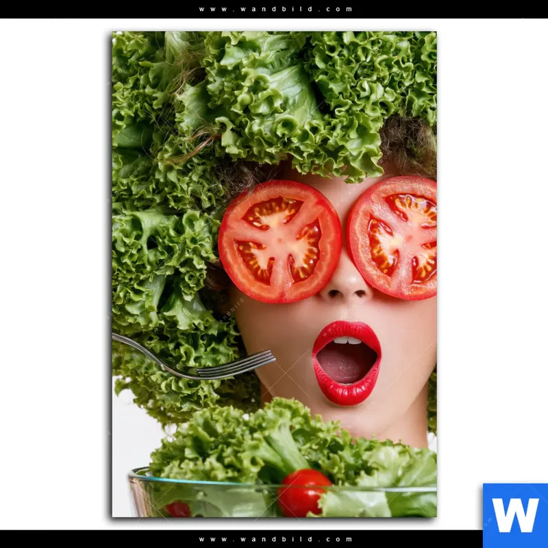 Poster | Salat Diva | Hochformat