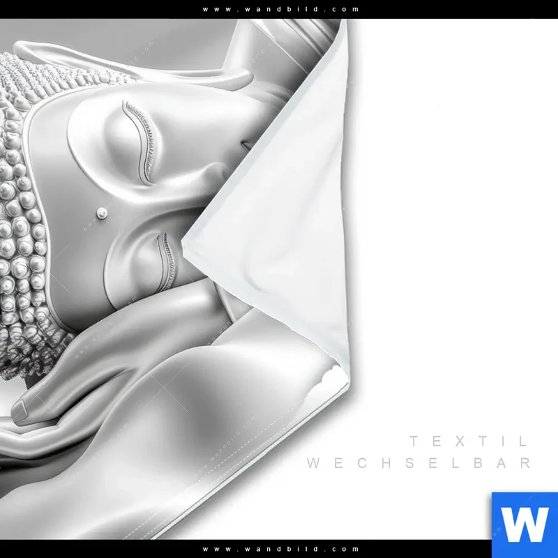 Wechselmotiv | Buddha - Stille des Erwachens | Quadrat