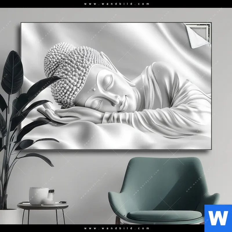 Spannbild | Buddha - Stille des Erwachens | Querformat
