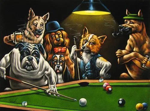 Dogs Pool PIX-327