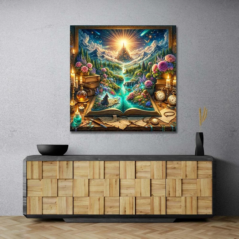 5D Diamond Painting – Das Buch der leuchtenden Reise