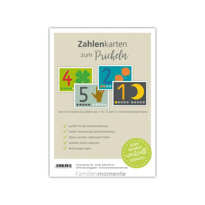 Prickelset Zahlen