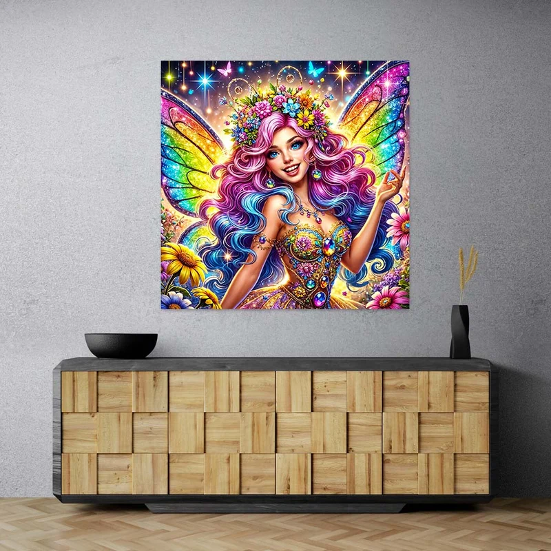 5D Diamond Painting – Glanzfee Aurielia
