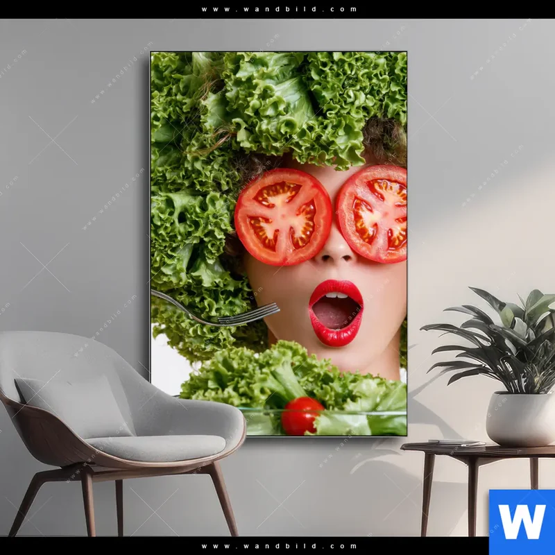 Wechselmotiv | Salat Diva | Hochformat