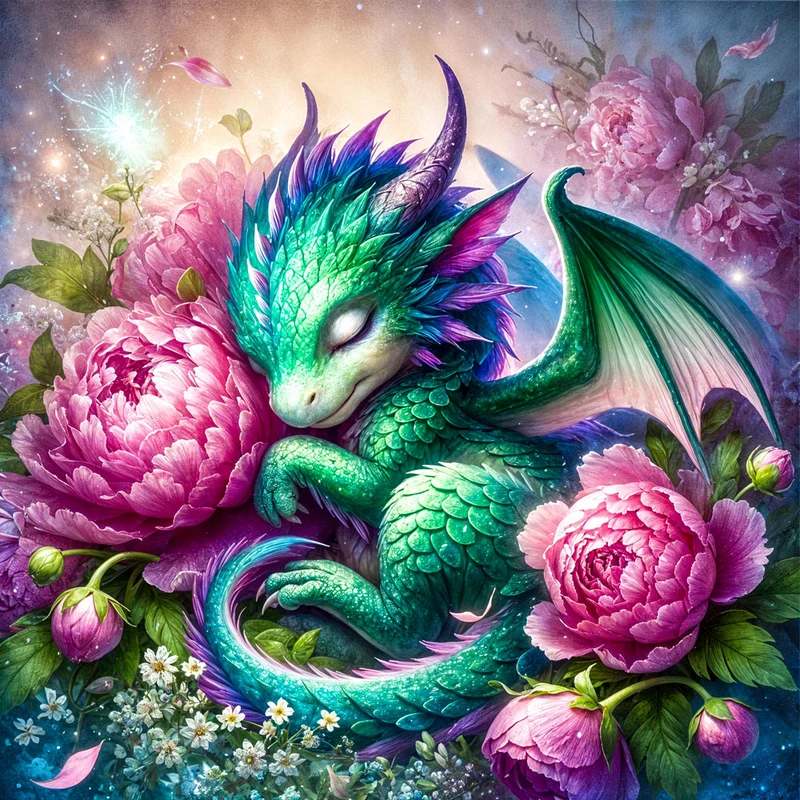 5D Diamond Painting – Blütenhüter Nuala