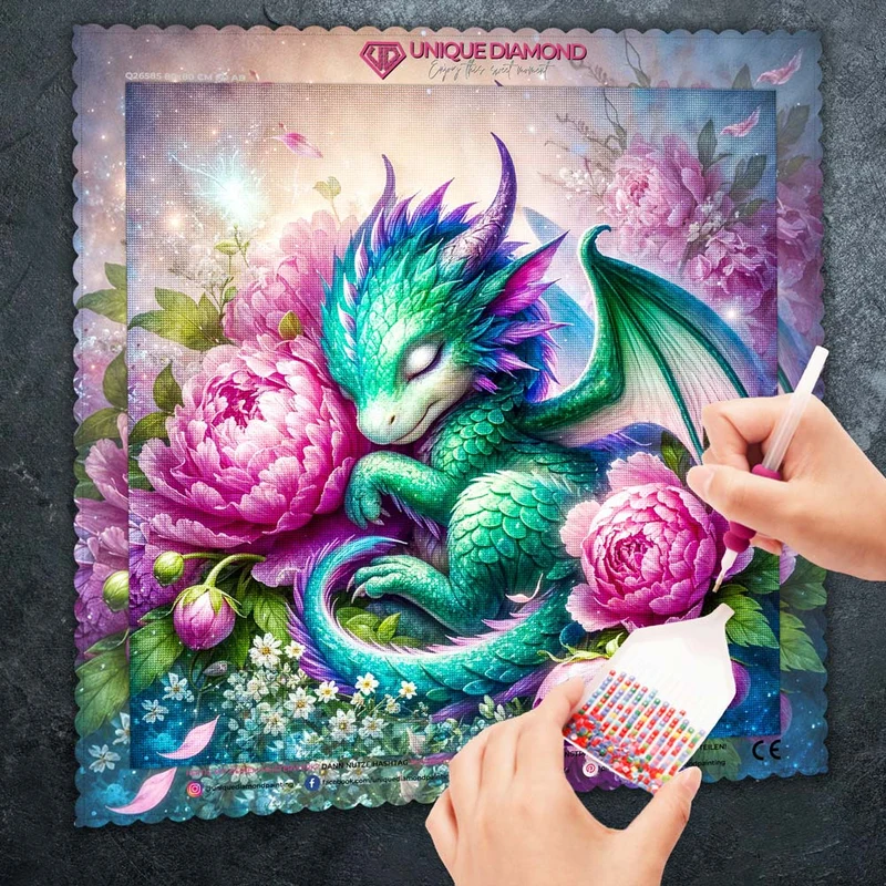 5D Diamond Painting – Blütenhüter Nuala