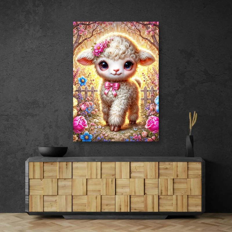 5D Diamond Painting – Frühlingslicht Lilia