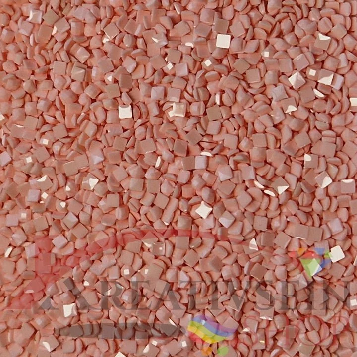 DMC 605 Cranberry VY LT - eckige Steine - Diamond Painting