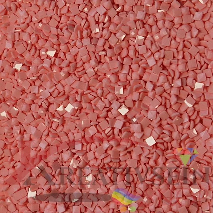 DMC 604 Cranberry LT - eckige Steine - Diamond Painting