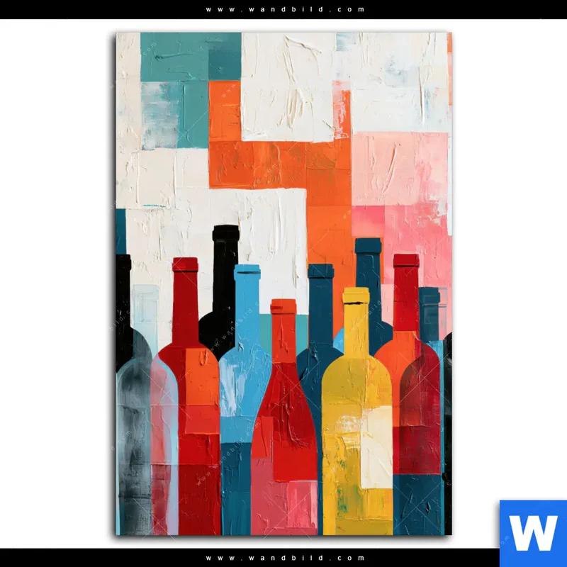 Poster | Bunte Weinvielfalt | Hochformat