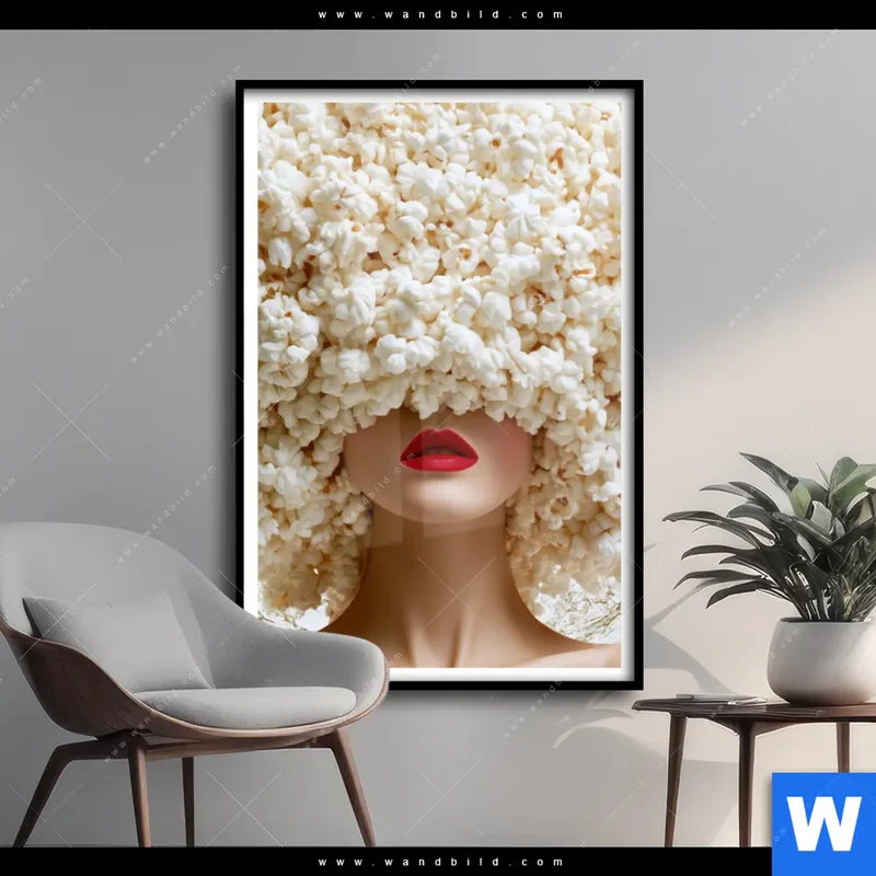 Poster | Crazy Popcorn Hair | Hochformat
