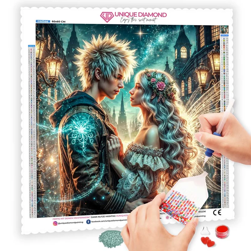 5D Diamond Painting – Licht zwischen den Welten