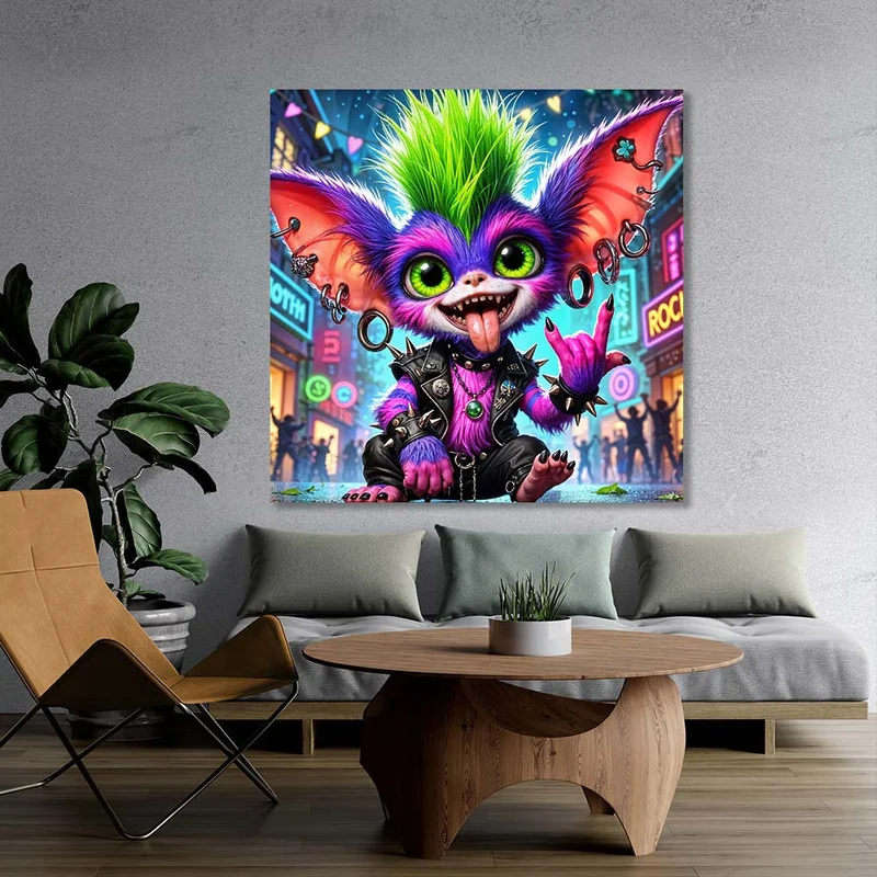 5D Diamond Painting – Punky Glitz