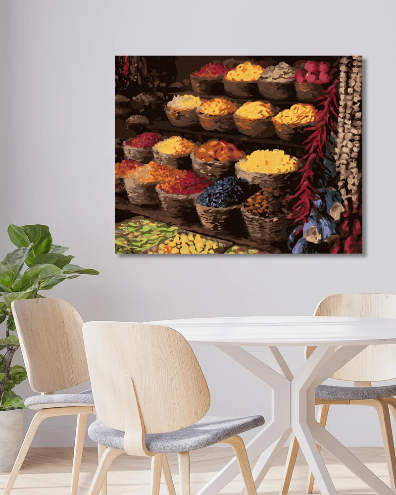Diamond painting - OBST- UND GEMÜSEMARKT