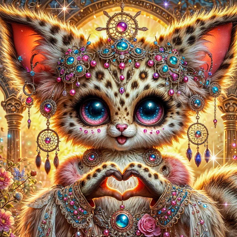 5D Diamond Painting – Herzlicht der Maharani