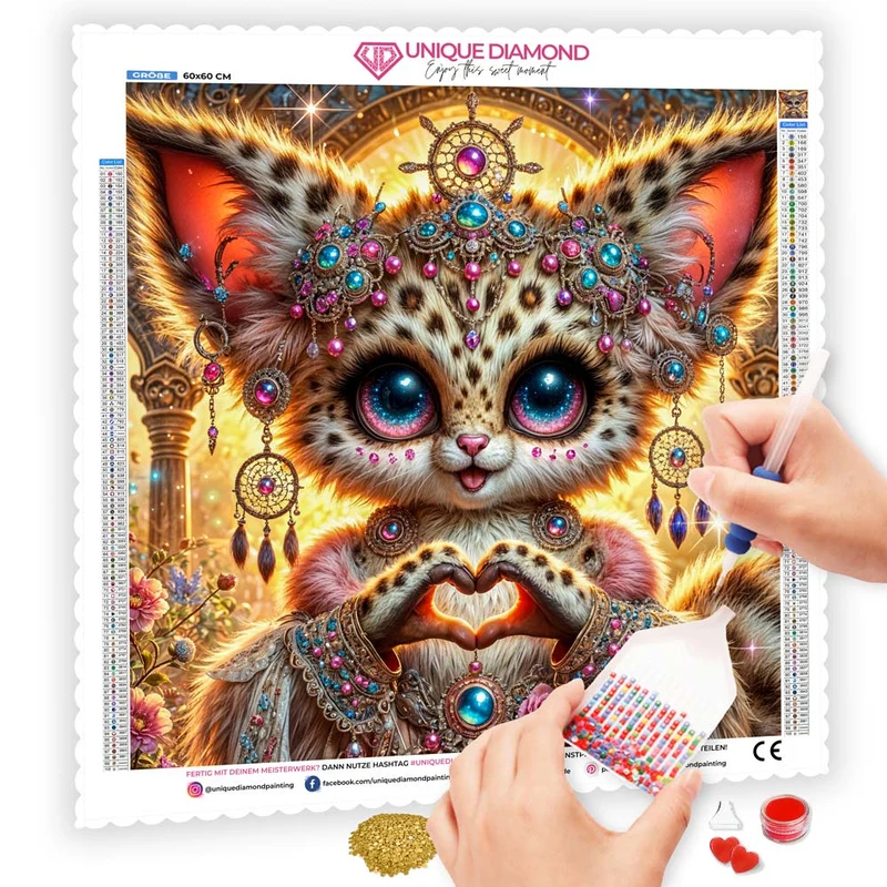 5D Diamond Painting – Herzlicht der Maharani